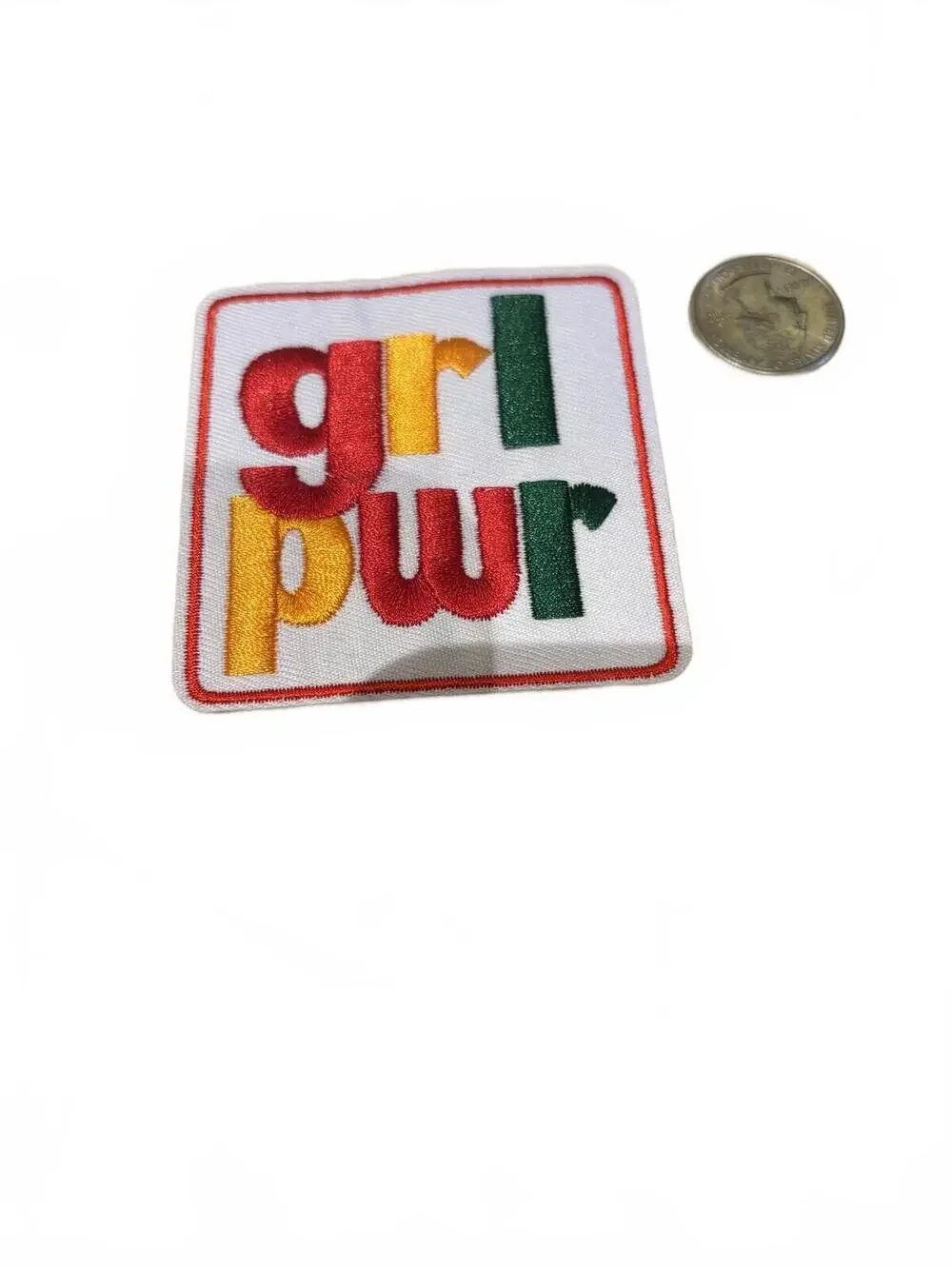 GRL PWR Embroidered Patch